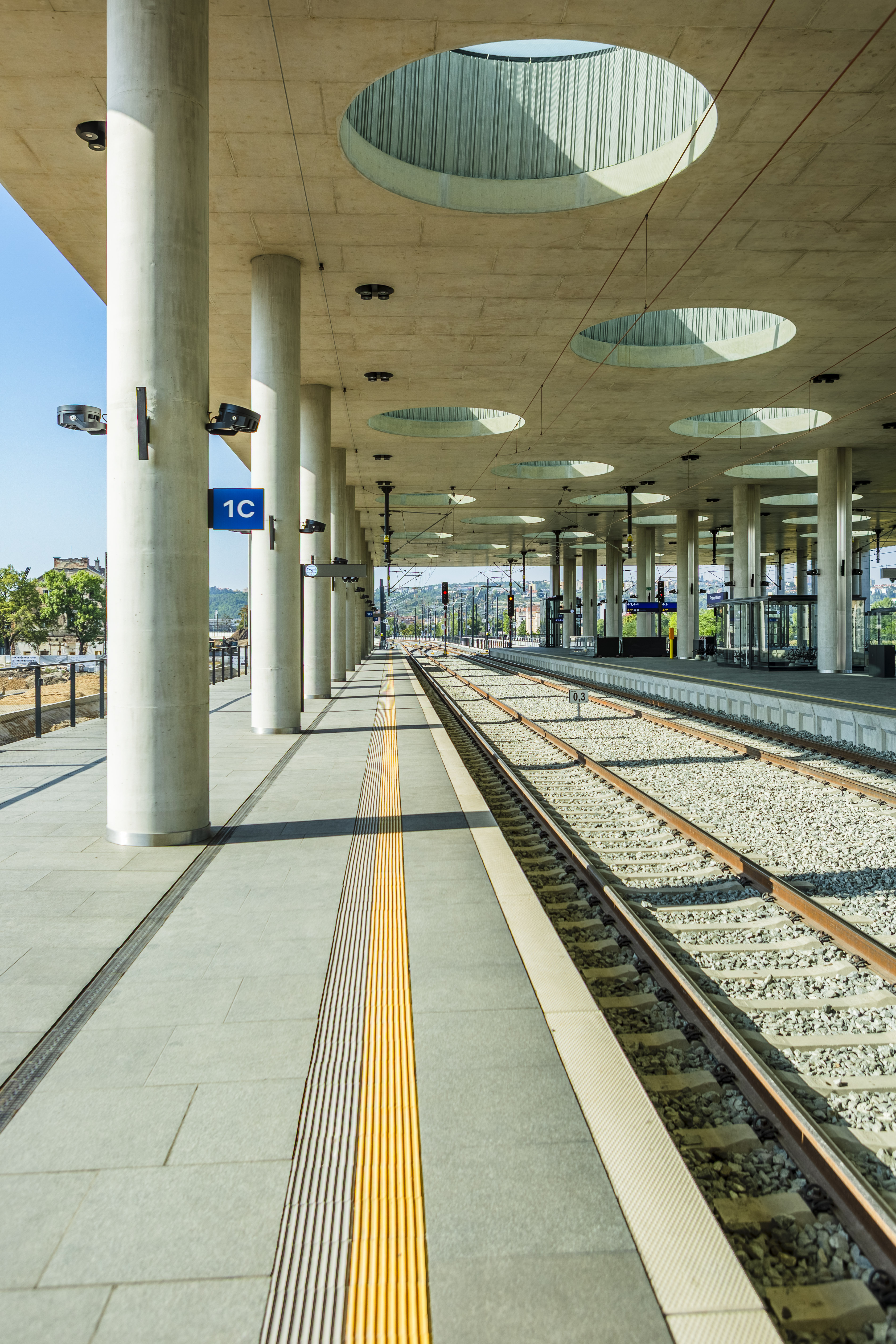 Modernizace železniční tratě v úseku Praha-Bubny – Praha-Výstaviště