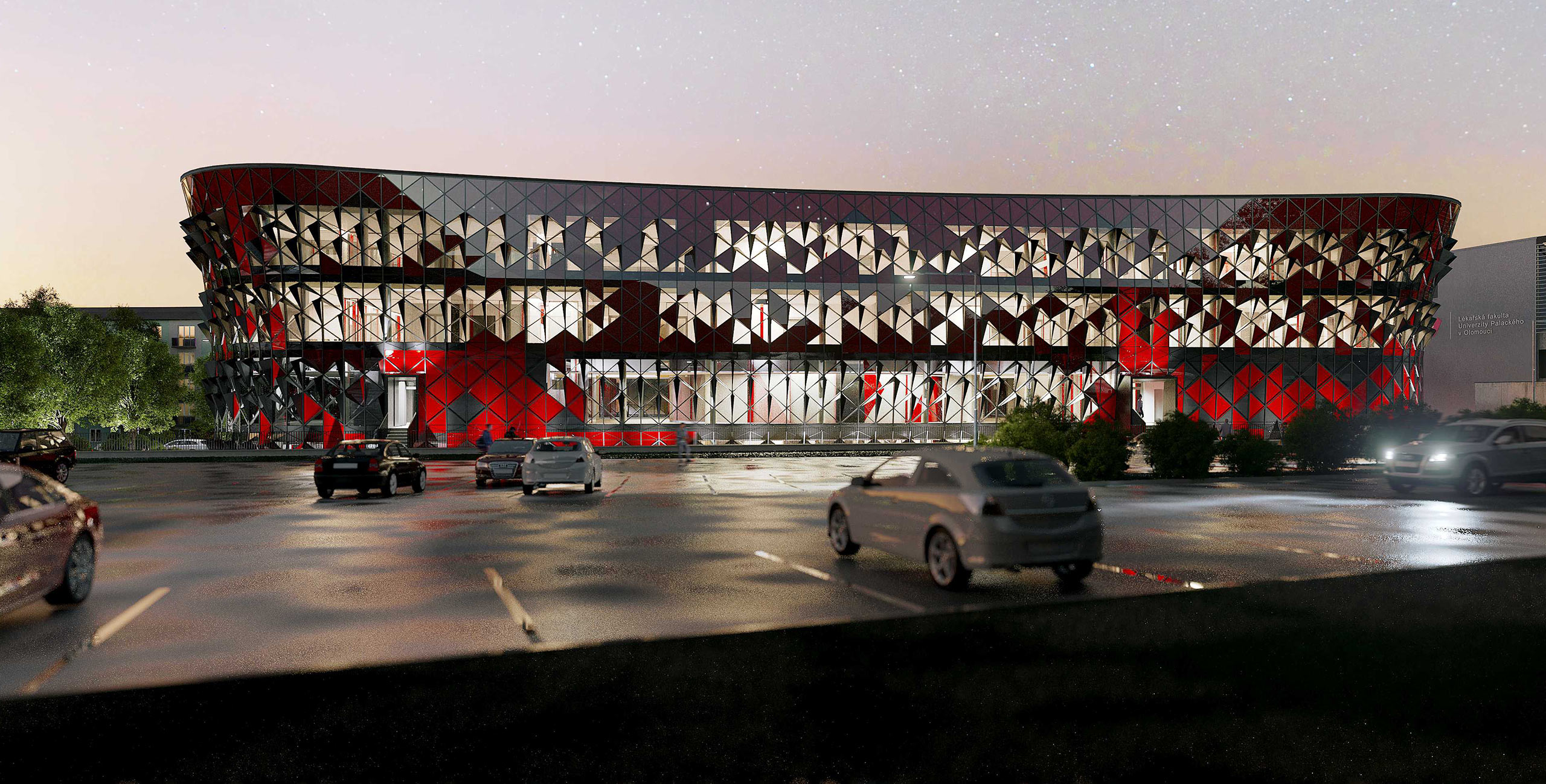 Simulátorové centrum s aulou pro UPOL