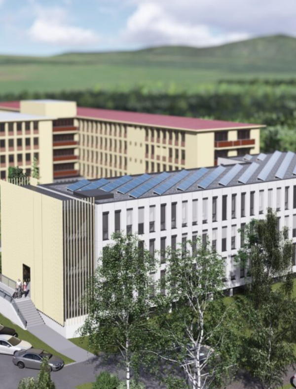Pavilon psychiatrie v nemocnici Ostrov