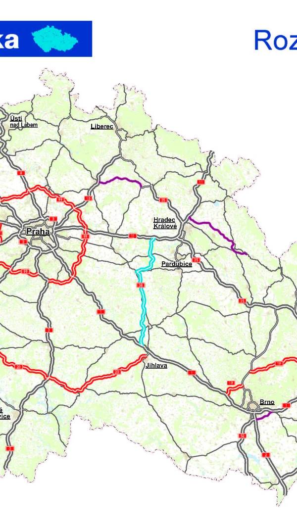 Možnosti a příležitosti rozvoje dálniční a silniční sítě v ČR